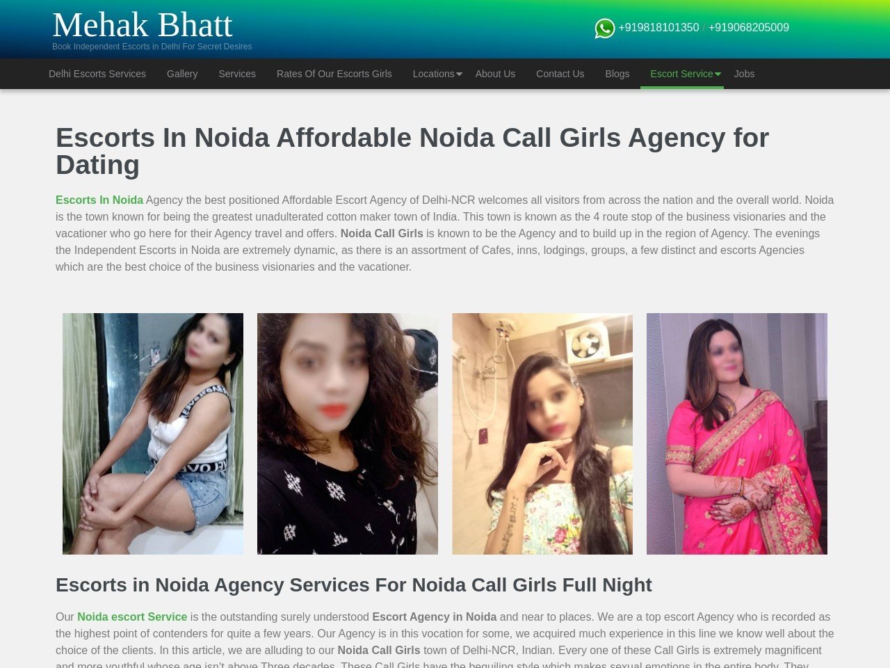 Mehak Bhatt Noida